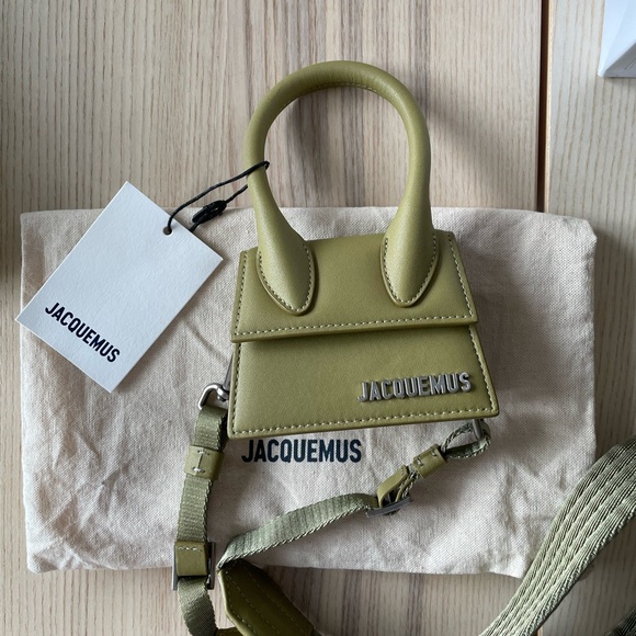 Jacquemus Le Chiquito Logo Lettering Mini Tote Bag - Picture 4 of 12